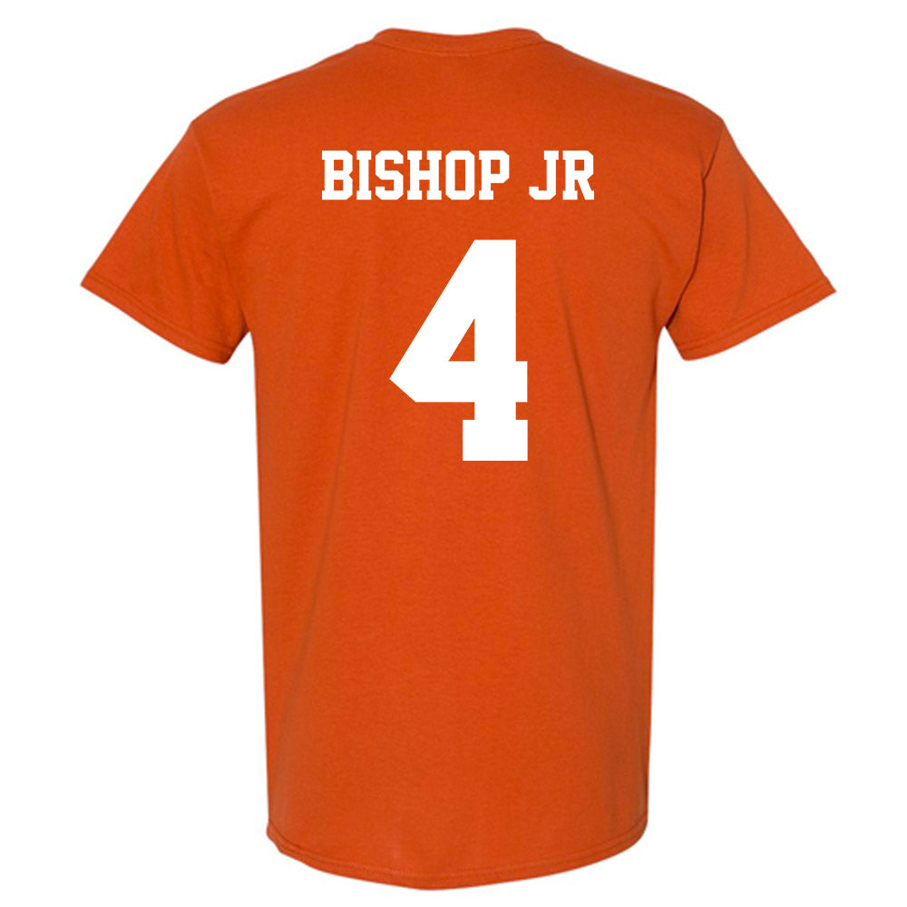 Texas - NCAA Football : Jermaine Bishop Jr - Classic Shersey T-Shirt-1
