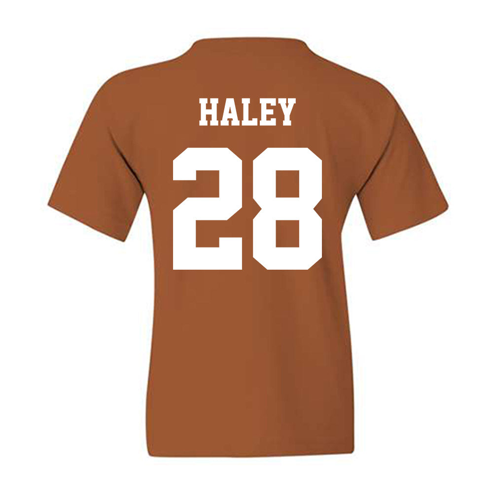 Texas - NCAA Women's Soccer : Amaya Haley - Classic Shersey Youth T-Shirt-1