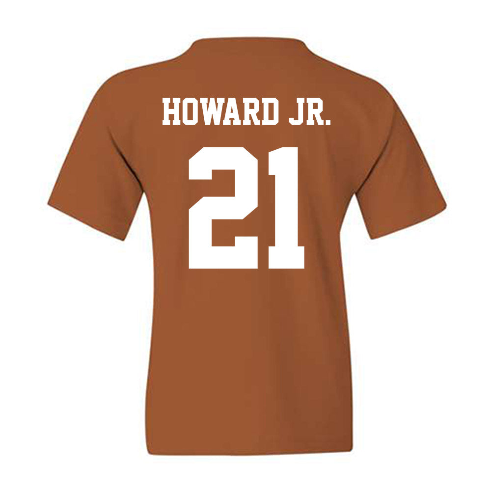 Texas - NCAA Football : Hayward Howard Jr. - Classic Shersey Youth T-Shirt-1
