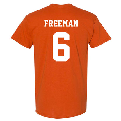 Texas - NCAA Men's Basketball : Elyjah Freeman - Classic Shersey T-Shirt-1