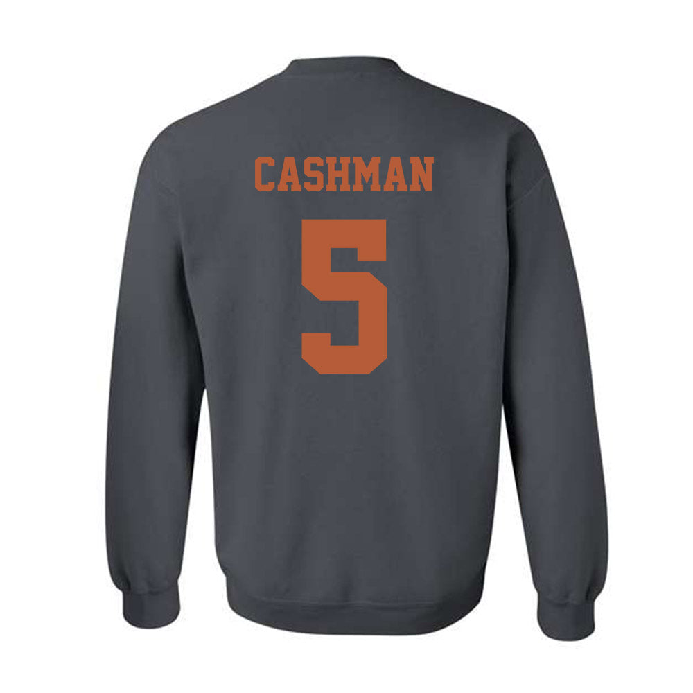Texas - NCAA Women's Soccer : Ava Cashman - Classic Shersey Crewneck Sweatshirt-4