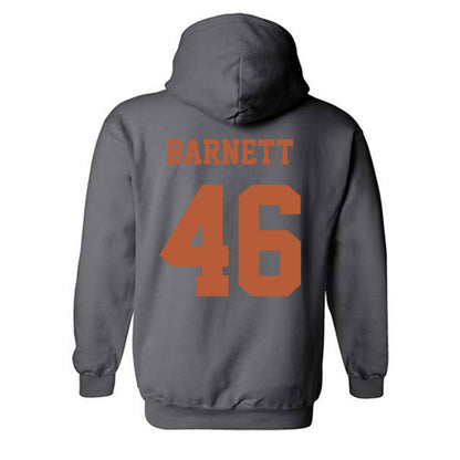 Texas - NCAA Football : Spencer Barnett - Classic Shersey Hooded Sweatshirt-4