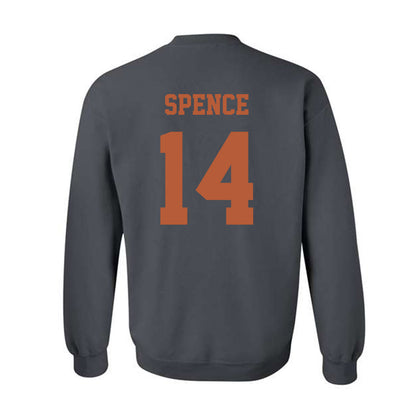 Texas - NCAA Football : Brad Spence - Classic Shersey Crewneck Sweatshirt-4