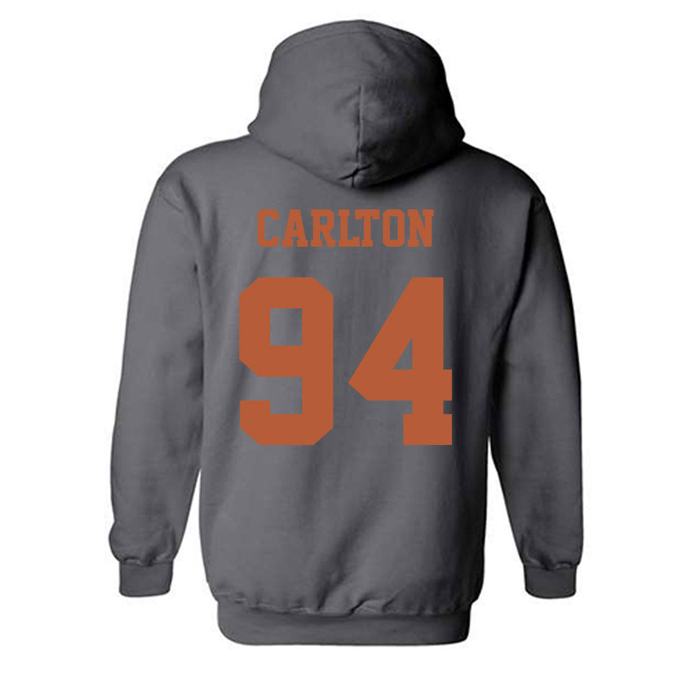 Texas - NCAA Football : JAMARION CARLTON - Classic Shersey Hooded Sweatshirt-4