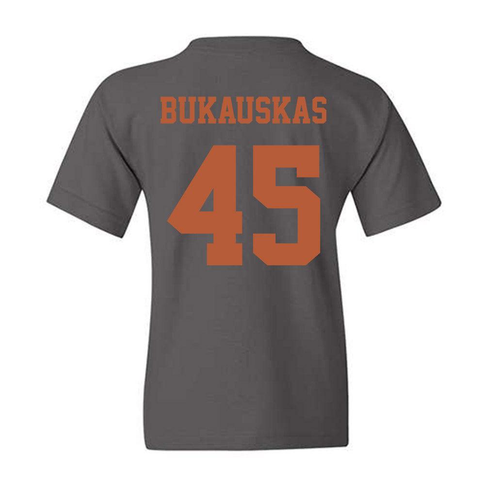 Texas - NCAA Football : Mikey Bukauskas - Classic Shersey Youth T-Shirt-3