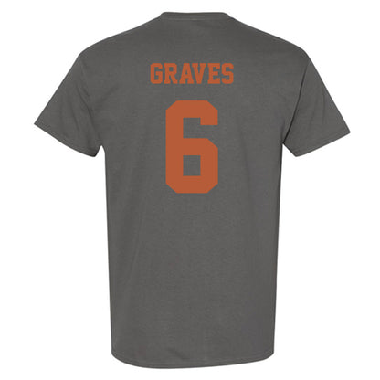 Texas - NCAA Women's Basketball : Sarah Graves - Classic Shersey T-Shirt-4