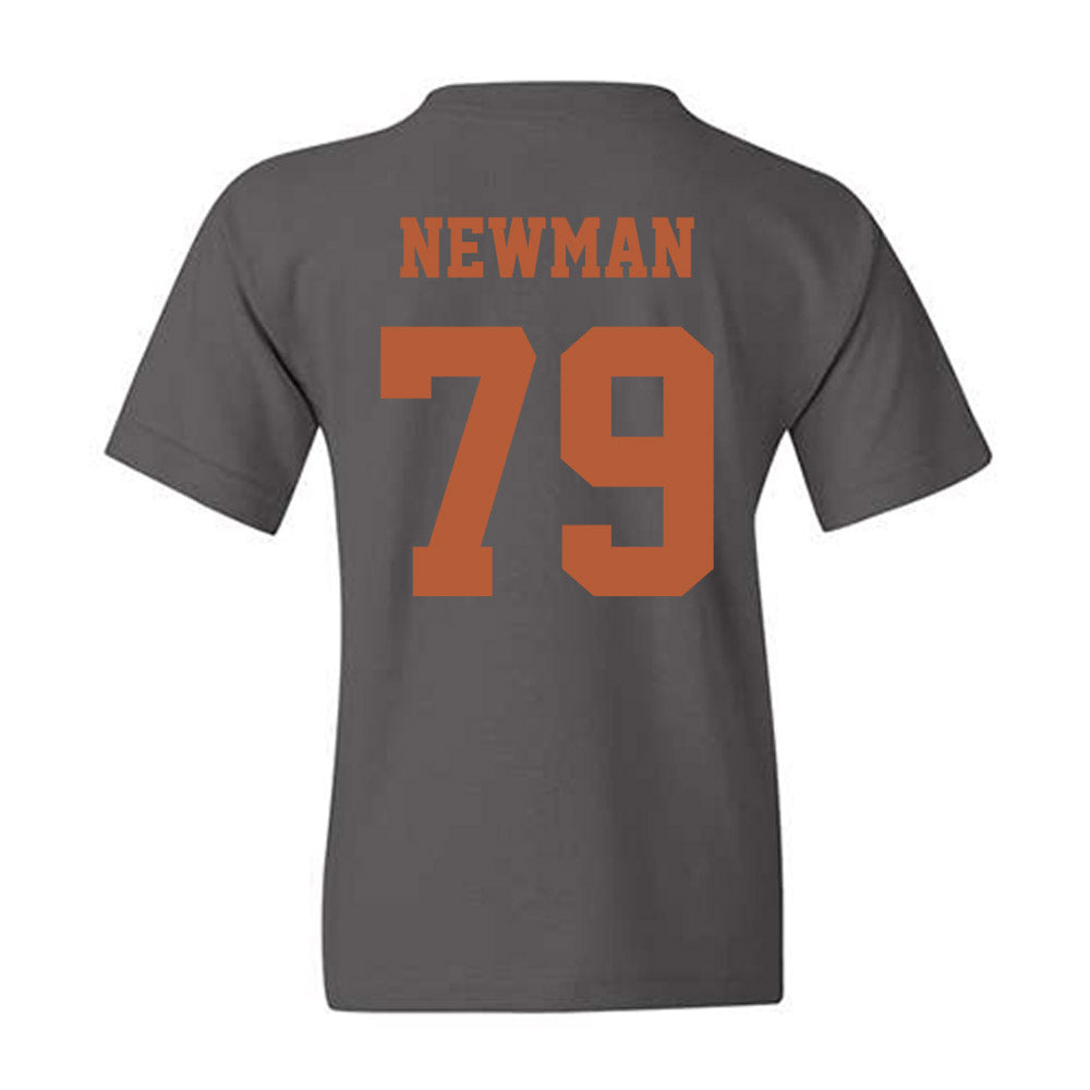 Texas - NCAA Football : Jonte Newman - Classic Shersey Youth T-Shirt-4