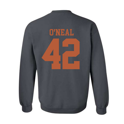 Texas - NCAA Football : Trott O'Neal - Classic Shersey Crewneck Sweatshirt-1