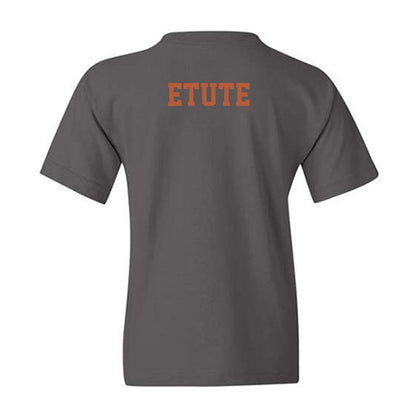 Texas - NCAA Women's Basketball : Isi Etute - Classic Shersey Youth T-Shirt-4
