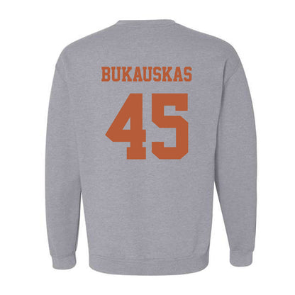 Texas - NCAA Football : Mikey Bukauskas - Classic Shersey Crewneck Sweatshirt-5