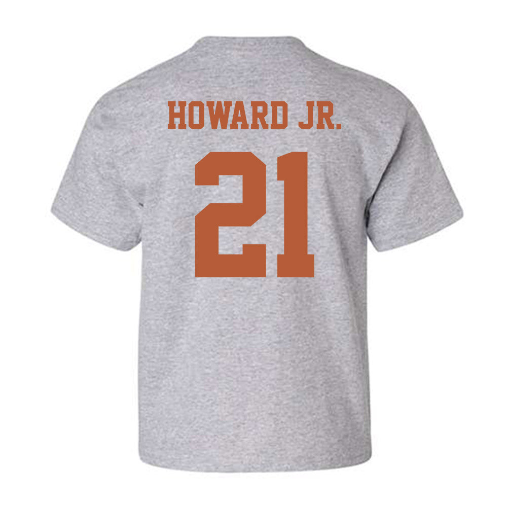 Texas - NCAA Football : Hayward Howard Jr. - Classic Shersey Youth T-Shirt-4