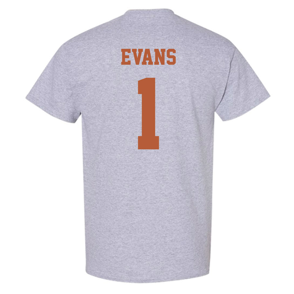 Texas - NCAA Men's Basketball : Amari Evans - Classic Shersey T-Shirt-3