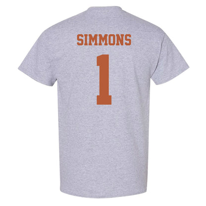 Texas - NCAA Football : Colin Simmons - Classic Shersey T-Shirt-5