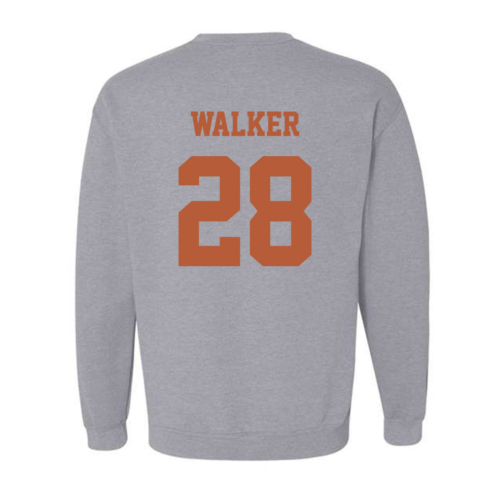 Texas - NCAA Football : Jett Walker - Classic Shersey Crewneck Sweatshirt-5