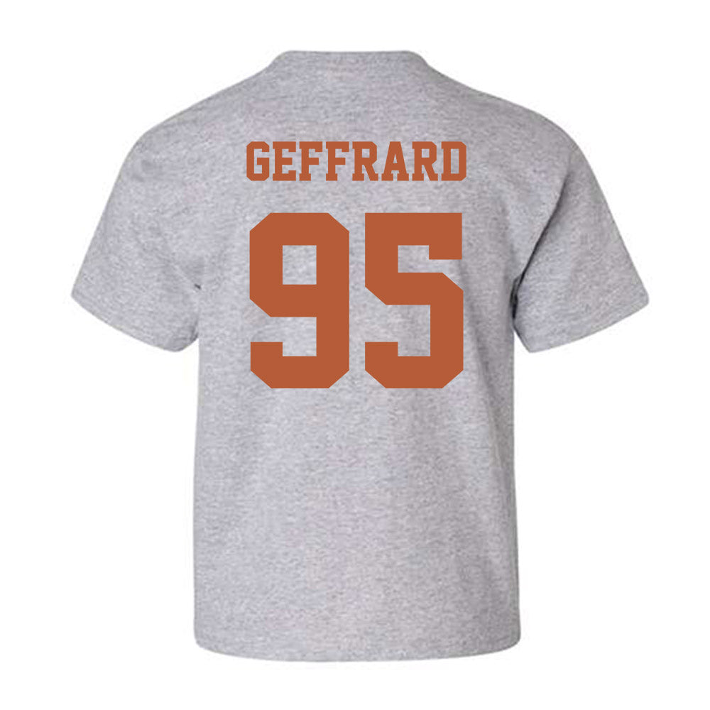 Texas - NCAA Football : Ian Geffrard - Classic Shersey Youth T-Shirt-4