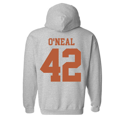 Texas - NCAA Football : Trott O'Neal - Classic Shersey Hooded Sweatshirt-1