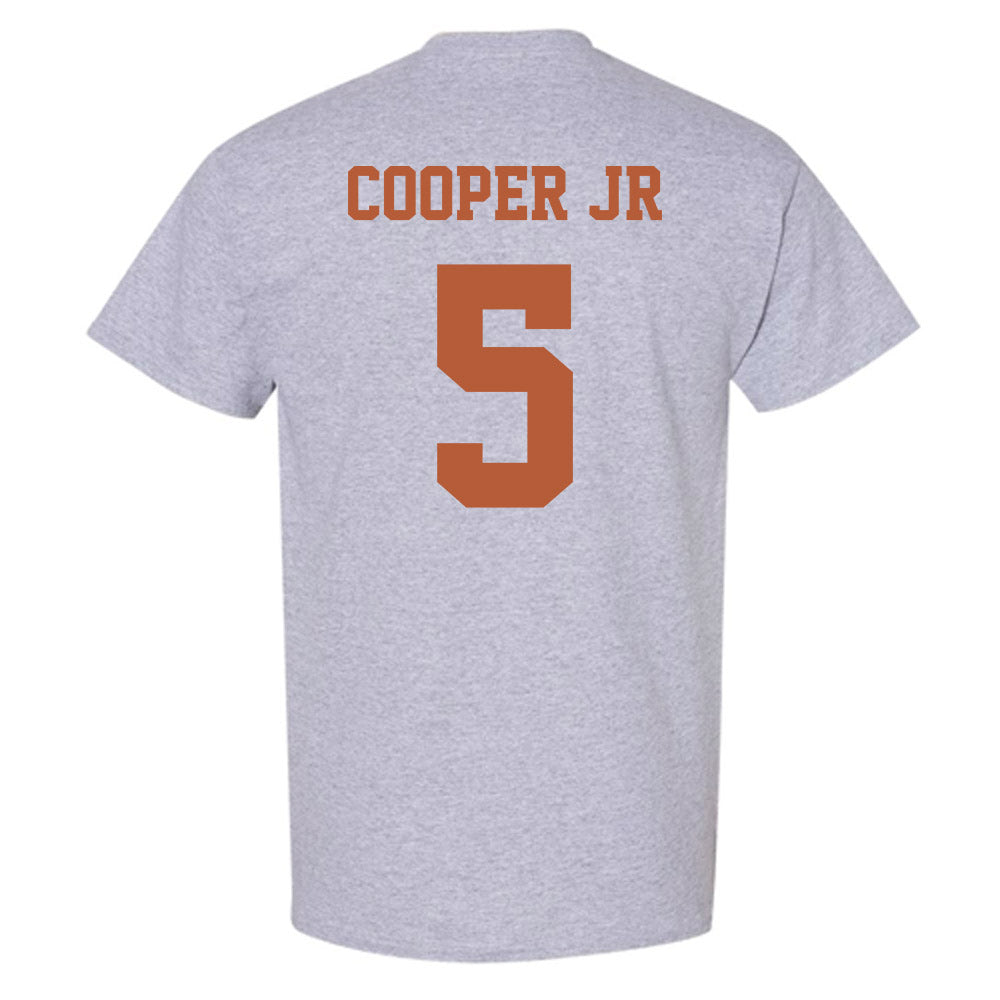 Texas - NCAA Football : Derrek Cooper jr - Classic Shersey T-Shirt-5
