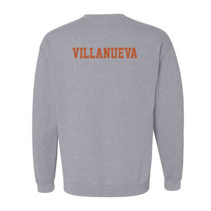 Texas - NCAA Men's Golf : Adam Villanueva - Classic Shersey Crewneck Sweatshirt-5