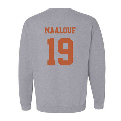 Texas - NCAA Women's Soccer : Rosa Maalouf - Classic Shersey Crewneck Sweatshirt-5