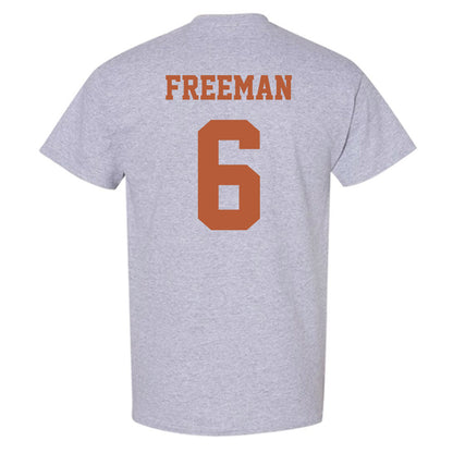 Texas - NCAA Men's Basketball : Elyjah Freeman - Classic Shersey T-Shirt-4