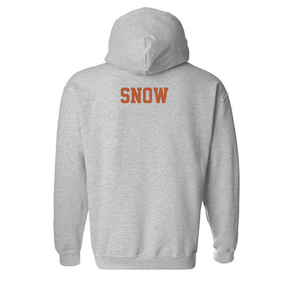 Texas - NCAA Football : Darius Snow - Classic Shersey Hooded Sweatshirt-5