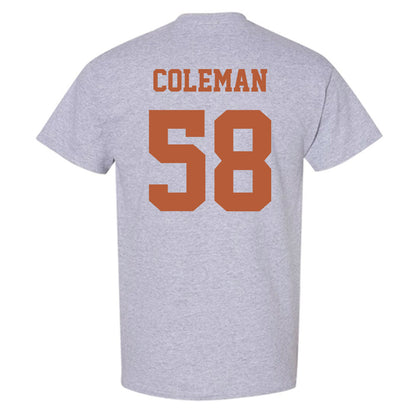 Texas - NCAA Football : Devin Coleman - Classic Shersey T-Shirt-3