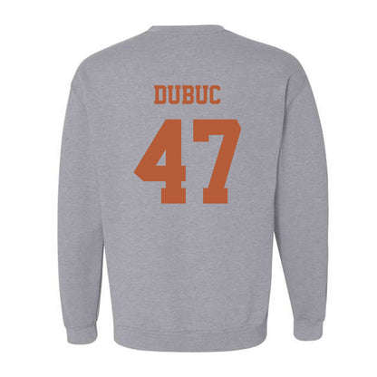 Texas - NCAA Football : Trey Dubuc - Classic Shersey Crewneck Sweatshirt-3