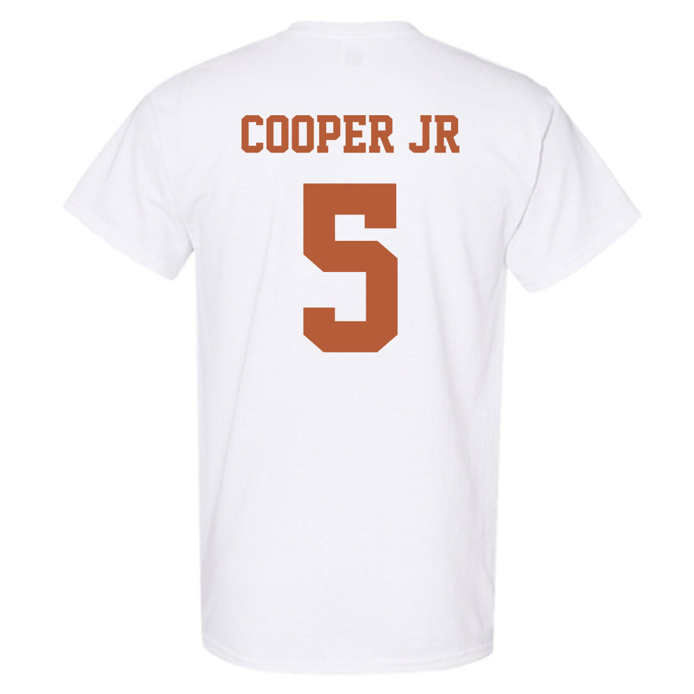 Texas - NCAA Football : Derrek Cooper jr - Classic Shersey T-Shirt-3