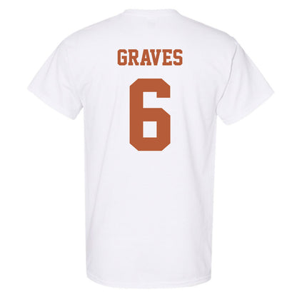 Texas - NCAA Women's Basketball : Sarah Graves - Classic Shersey T-Shirt-5