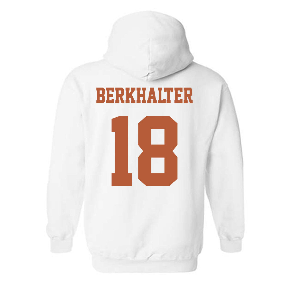 Texas - NCAA Football : Sterling Berkhalter - Classic Shersey Hooded Sweatshirt-4