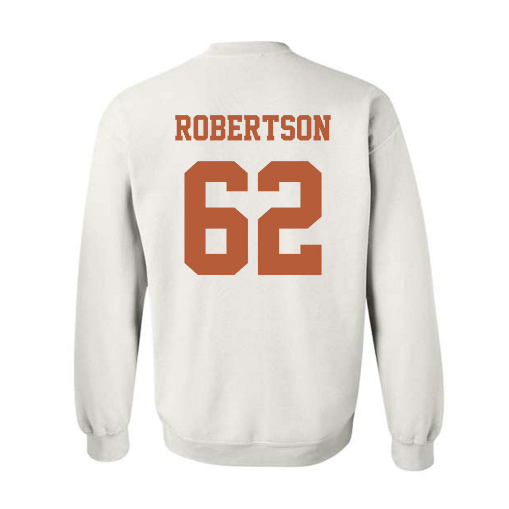 Texas - NCAA Football : Connor Robertson - Classic Shersey Crewneck Sweatshirt-4