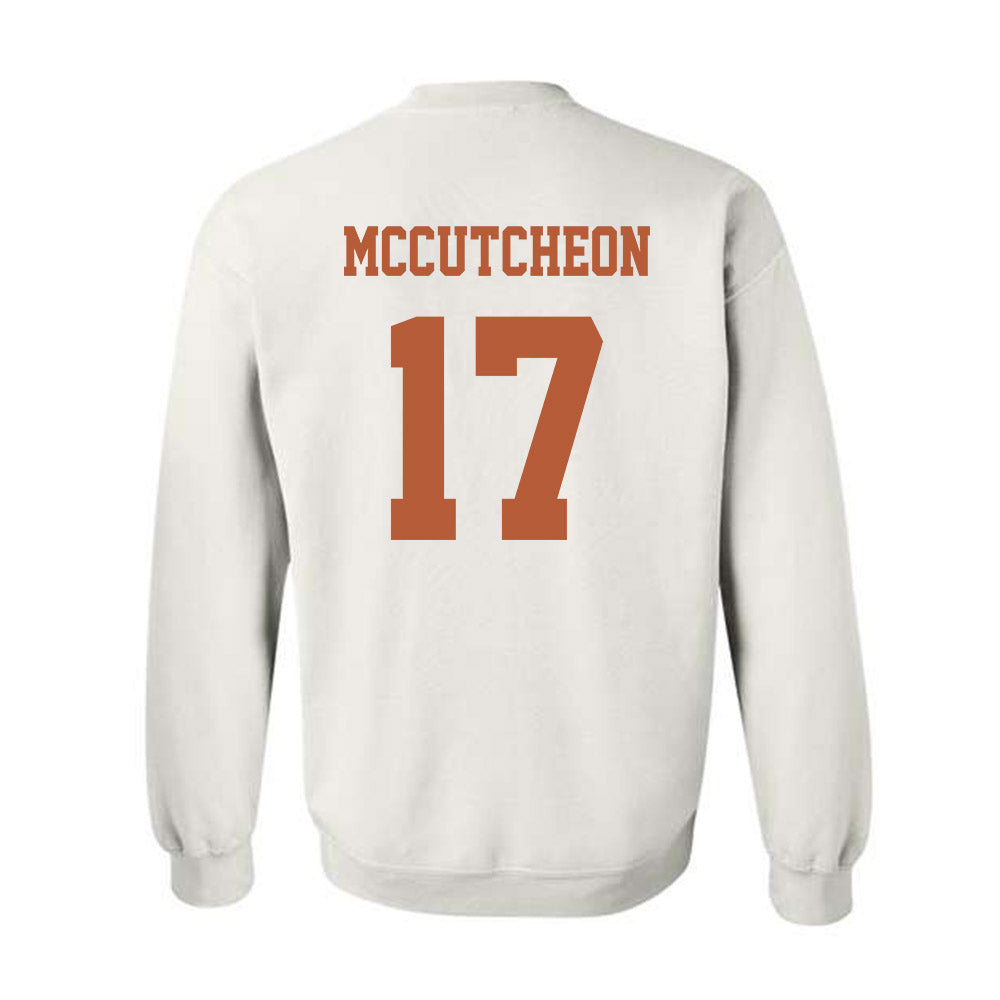 Texas - NCAA Football : Daylan McCutcheon - Classic Shersey Crewneck Sweatshirt-5
