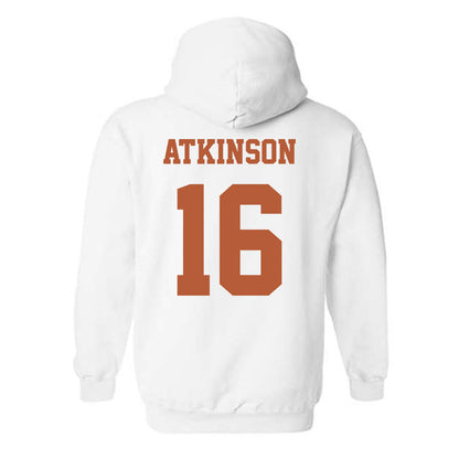 Texas - NCAA Football : Tyler Atkinson - Classic Shersey Hooded Sweatshirt-5
