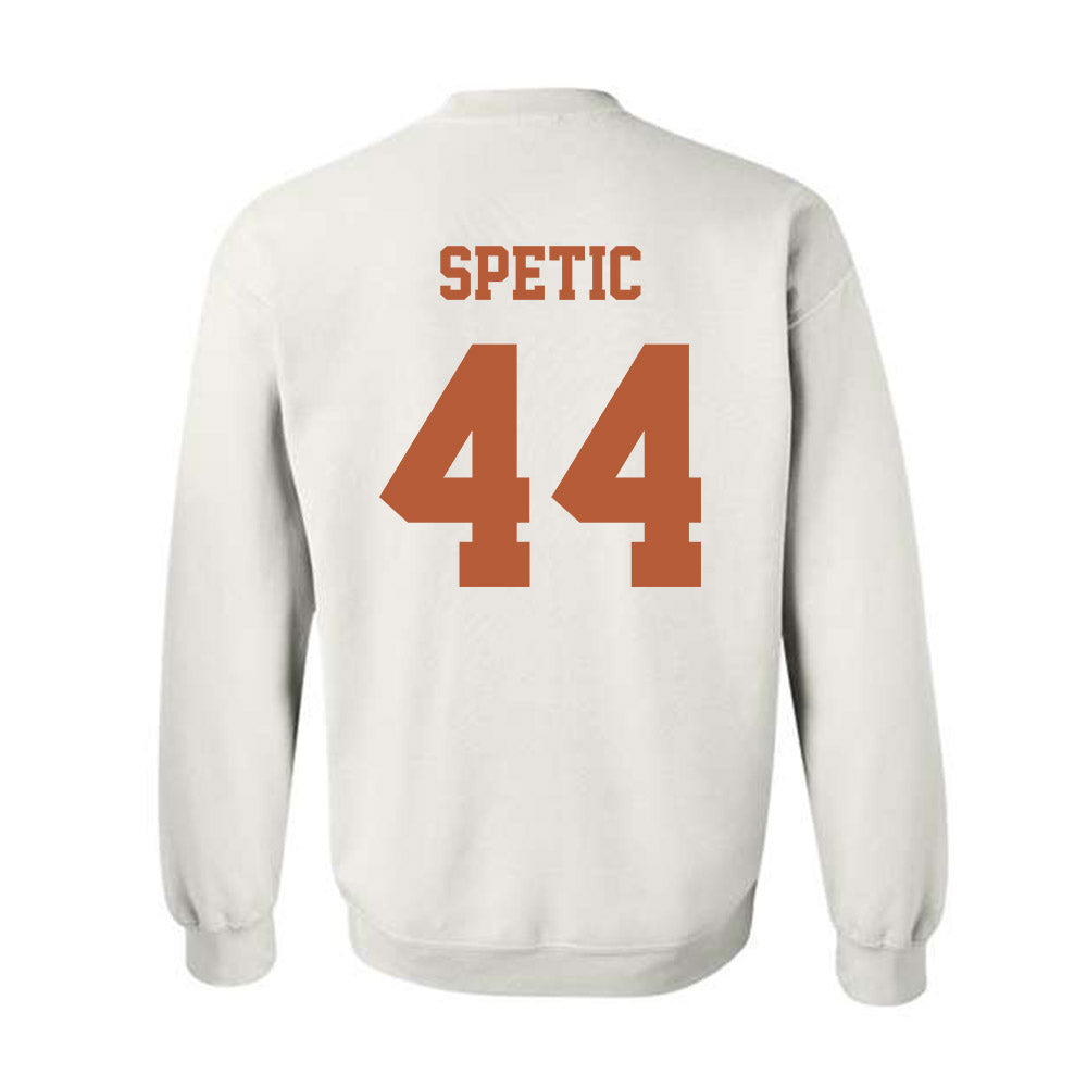 Texas - NCAA Football : Gianni Spetic - Classic Shersey Crewneck Sweatshirt-4