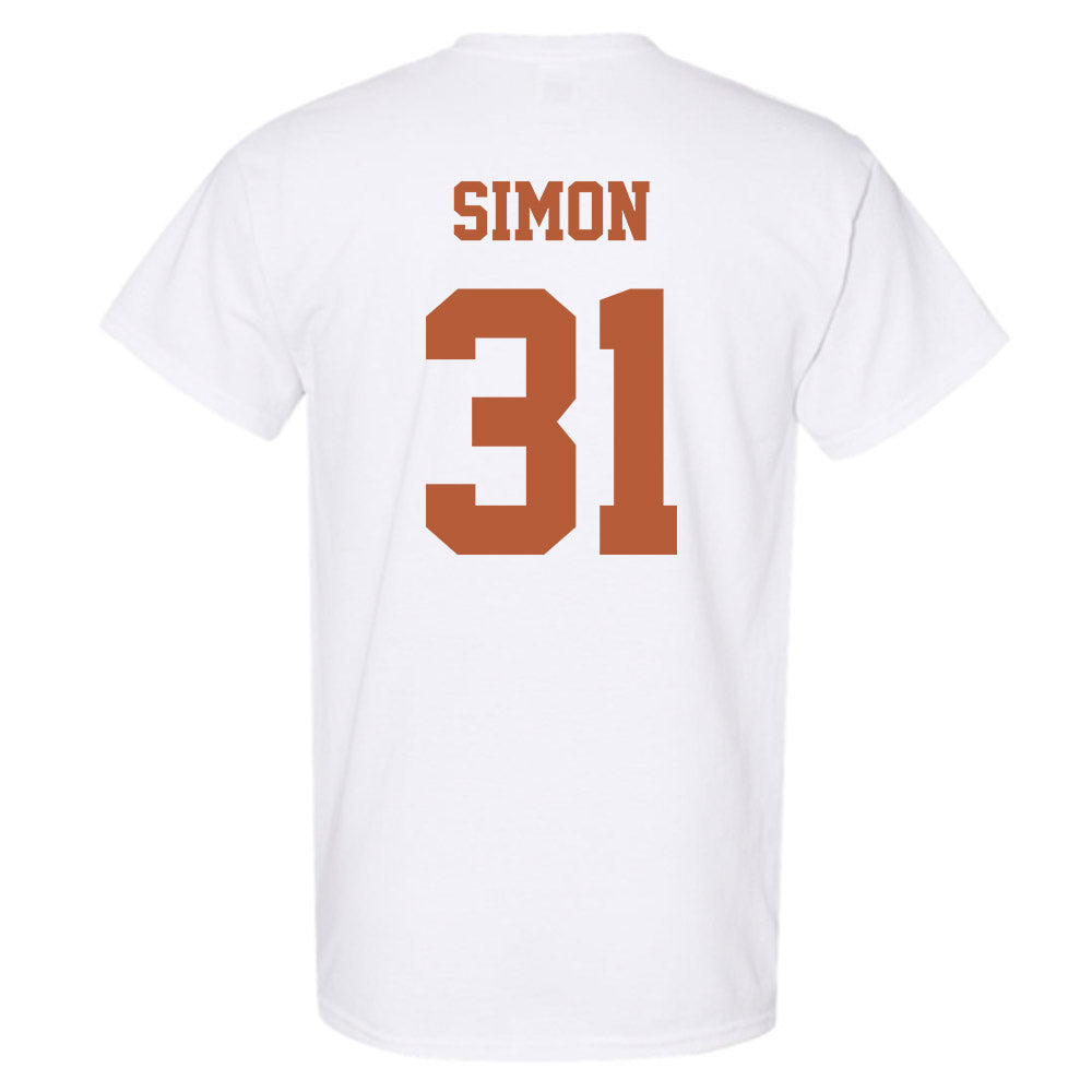Texas - NCAA Football : James Simon - Classic Shersey T-Shirt-3