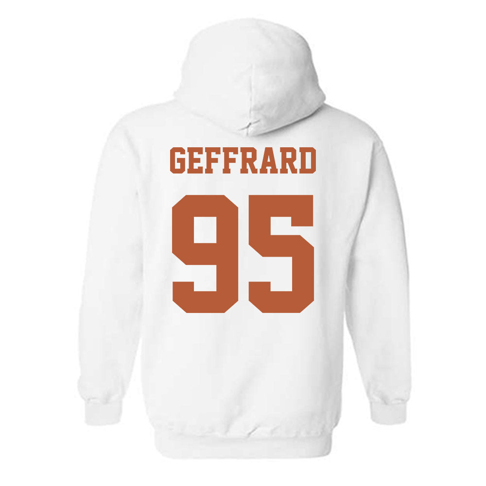 Texas - NCAA Football : Ian Geffrard - Classic Shersey Hooded Sweatshirt-5