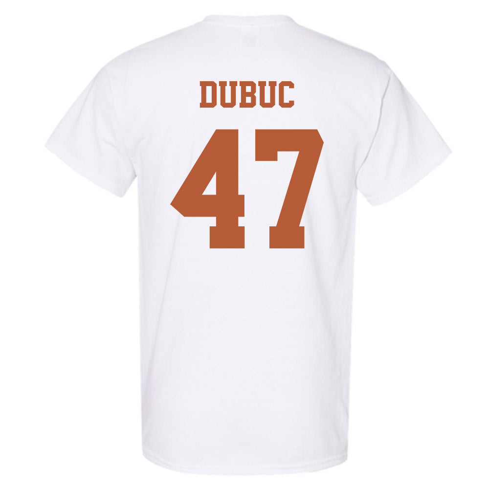 Texas - NCAA Football : Trey Dubuc - Classic Shersey T-Shirt-3