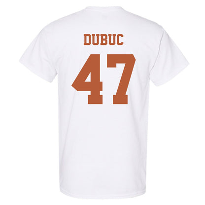 Texas - NCAA Football : Trey Dubuc - Classic Shersey T-Shirt-3