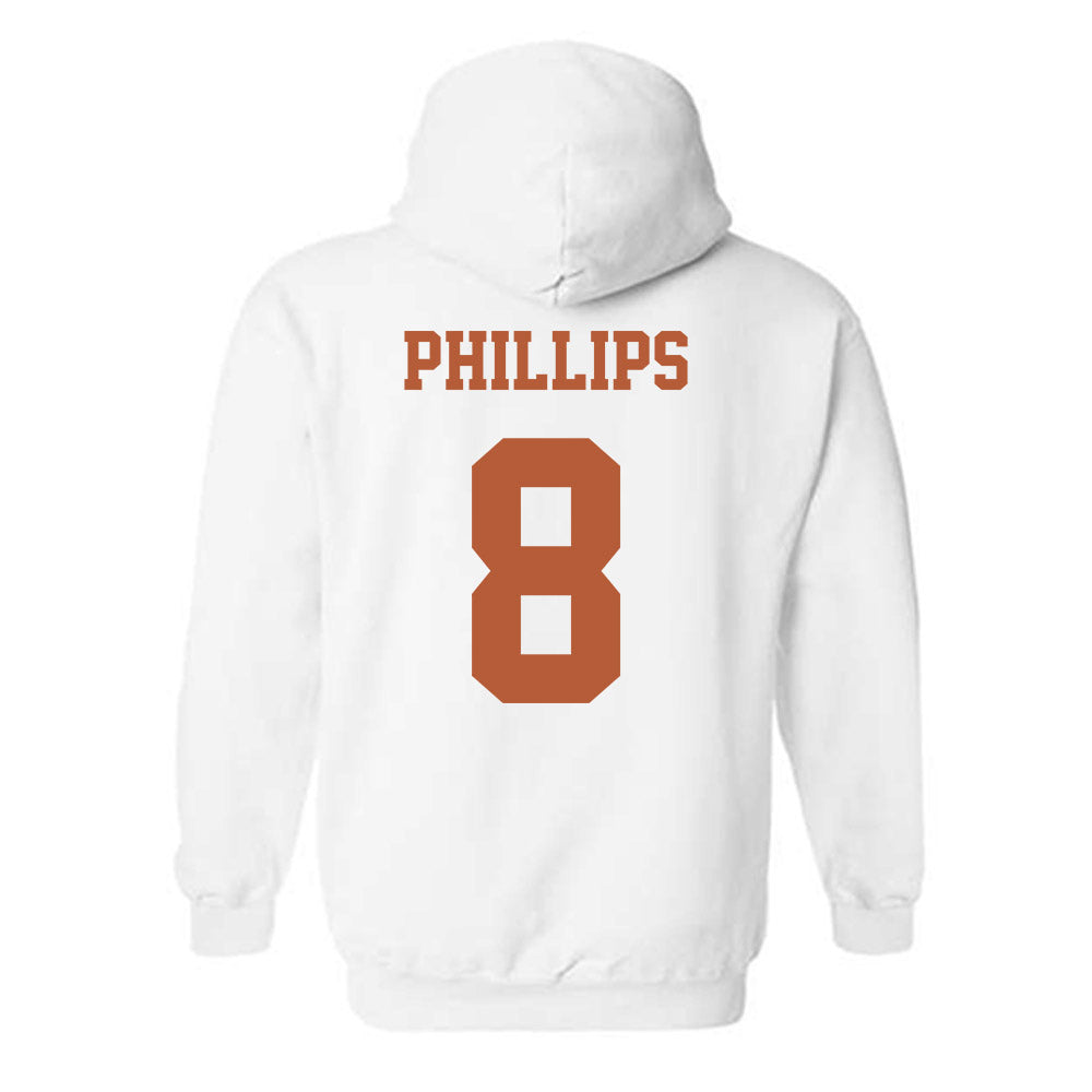 Texas - NCAA Football : Kade Phillips - Classic Shersey Hooded Sweatshirt-5