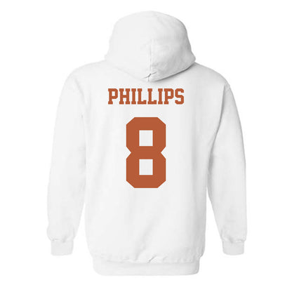 Texas - NCAA Football : Kade Phillips - Classic Shersey Hooded Sweatshirt-5