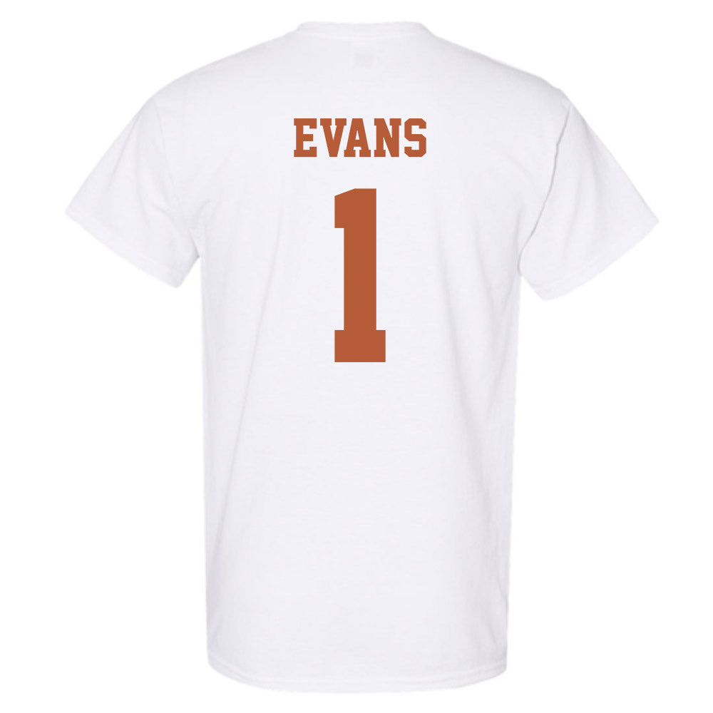 Texas - NCAA Men's Basketball : Amari Evans - Classic Shersey T-Shirt-4