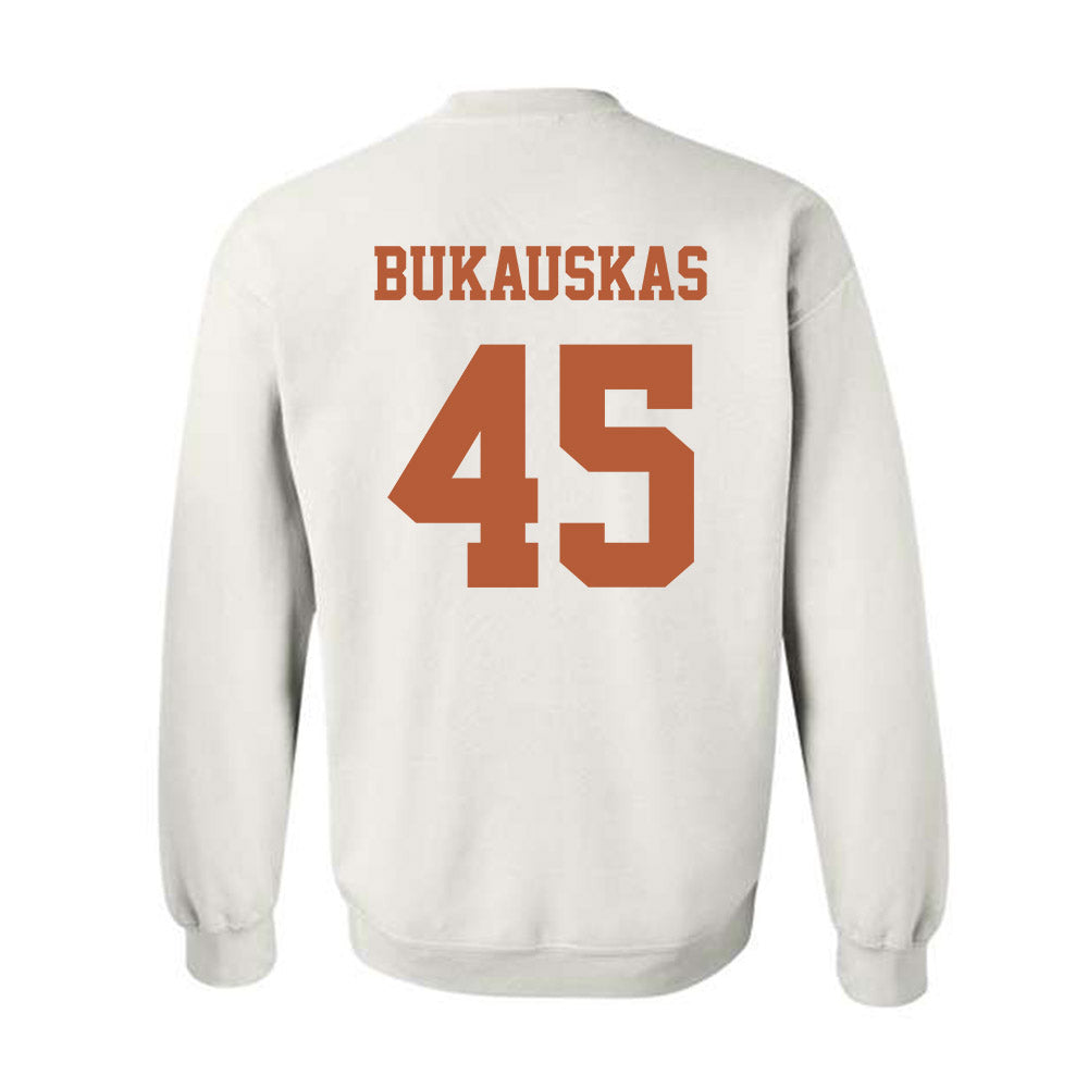 Texas - NCAA Football : Mikey Bukauskas - Classic Shersey Crewneck Sweatshirt-4
