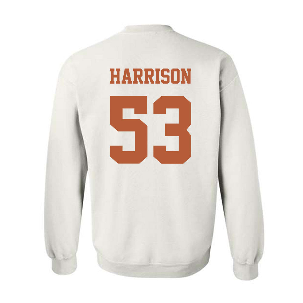 Texas - NCAA Baseball : Luke Harrison - Classic Shersey Crewneck Sweatshirt