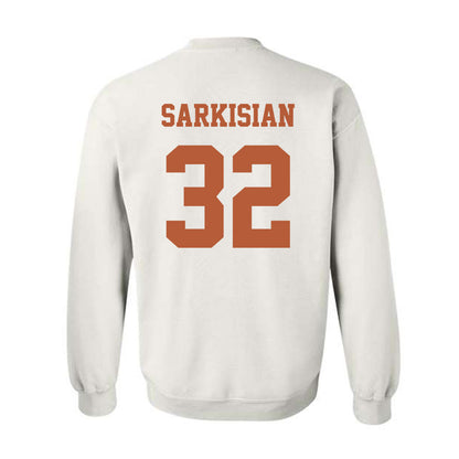 Texas - NCAA Football : Brady Sarkisian - Classic Shersey Crewneck Sweatshirt-5