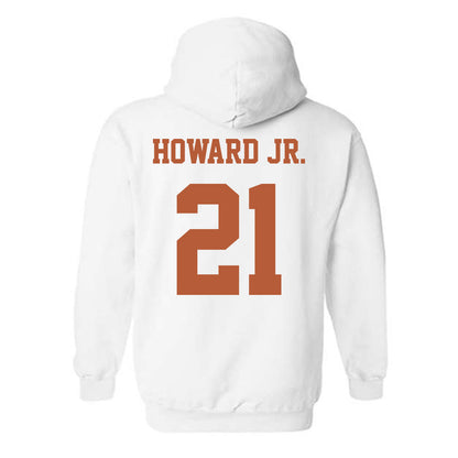 Texas - NCAA Football : Hayward Howard Jr. - Classic Shersey Hooded Sweatshirt-3