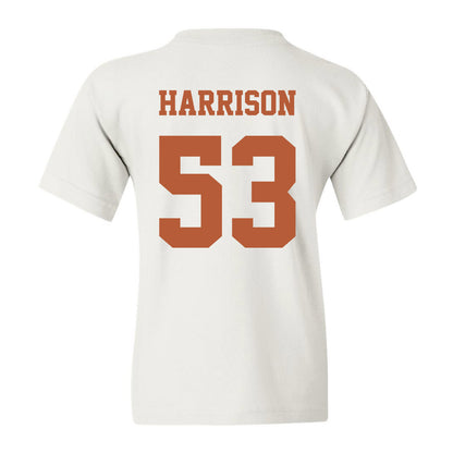 Texas - NCAA Baseball : Luke Harrison - Classic Shersey Youth T-Shirt
