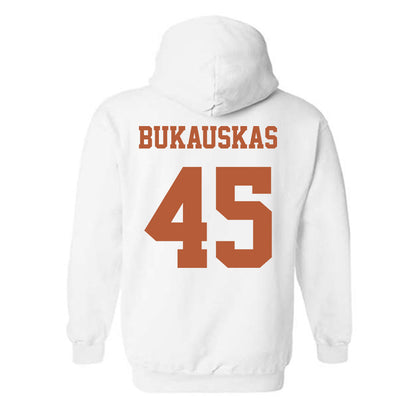 Texas - NCAA Football : Mikey Bukauskas - Classic Shersey Hooded Sweatshirt-4