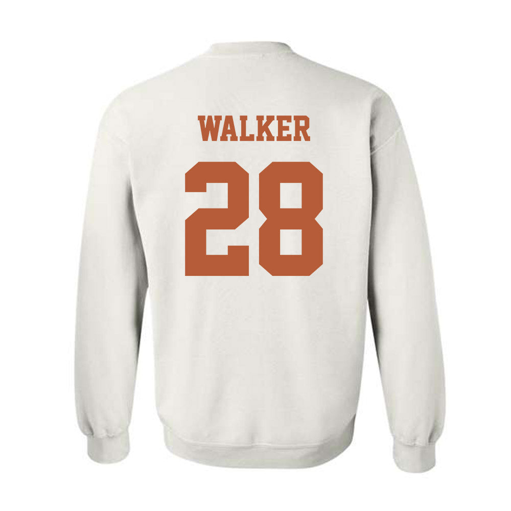 Texas - NCAA Football : Jett Walker - Classic Shersey Crewneck Sweatshirt-4