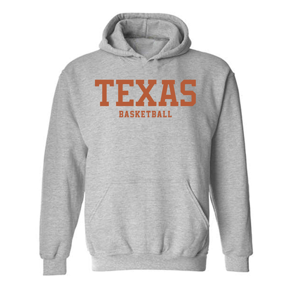 Texas - NCAA Men's Basketball : Isaiah Johnson - Classic Shersey Hooded Sweatshirt-0