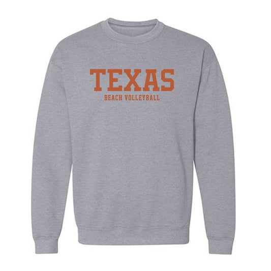 Texas - NCAA Beach Volleyball : Anna Pavelkova - Classic Shersey Crewneck Sweatshirt-0